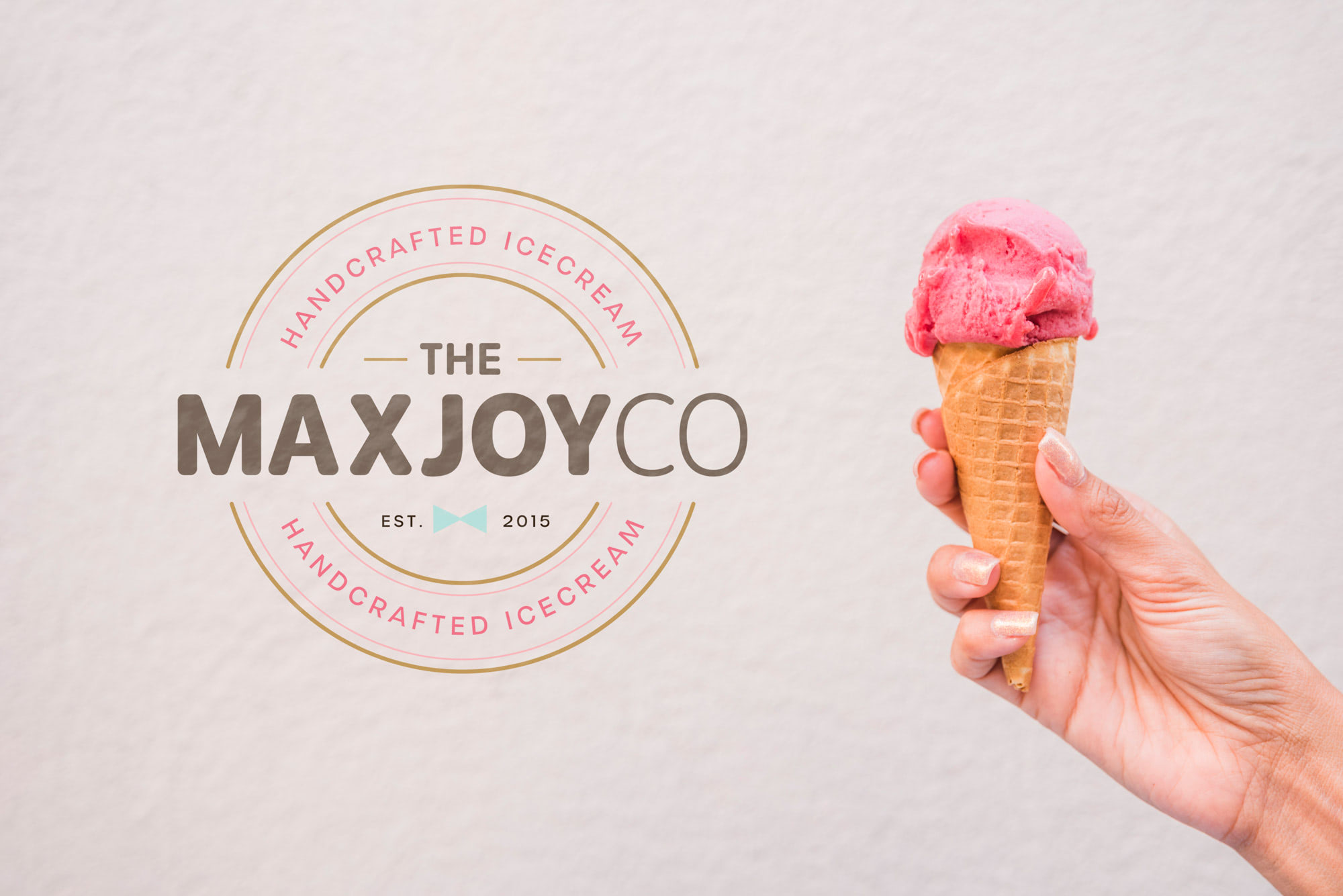 Logo design for ice-cream store in Sydney suburb