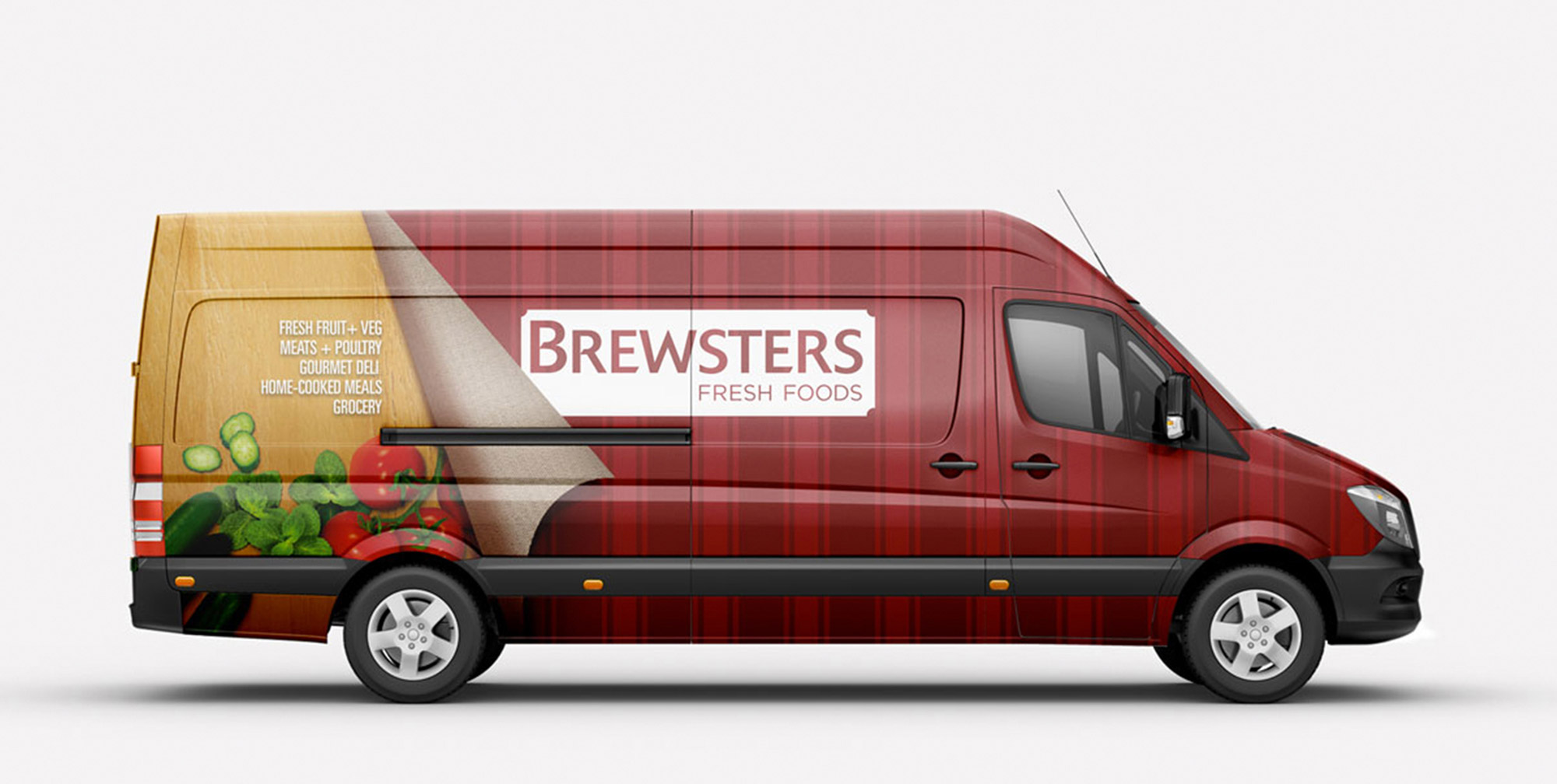 Graphic design for Brewsters South Melbourne Vehicle